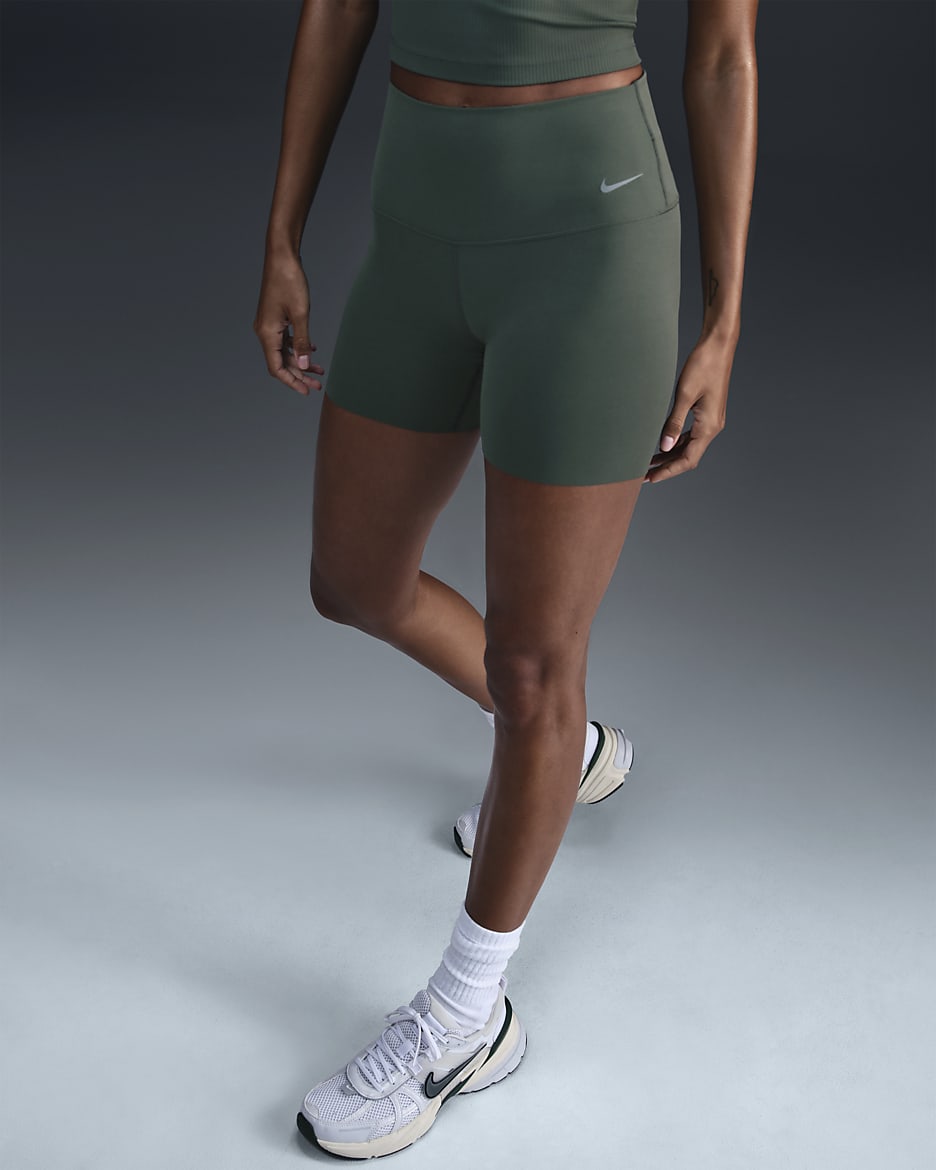 High waisted bike shorts nike on sale